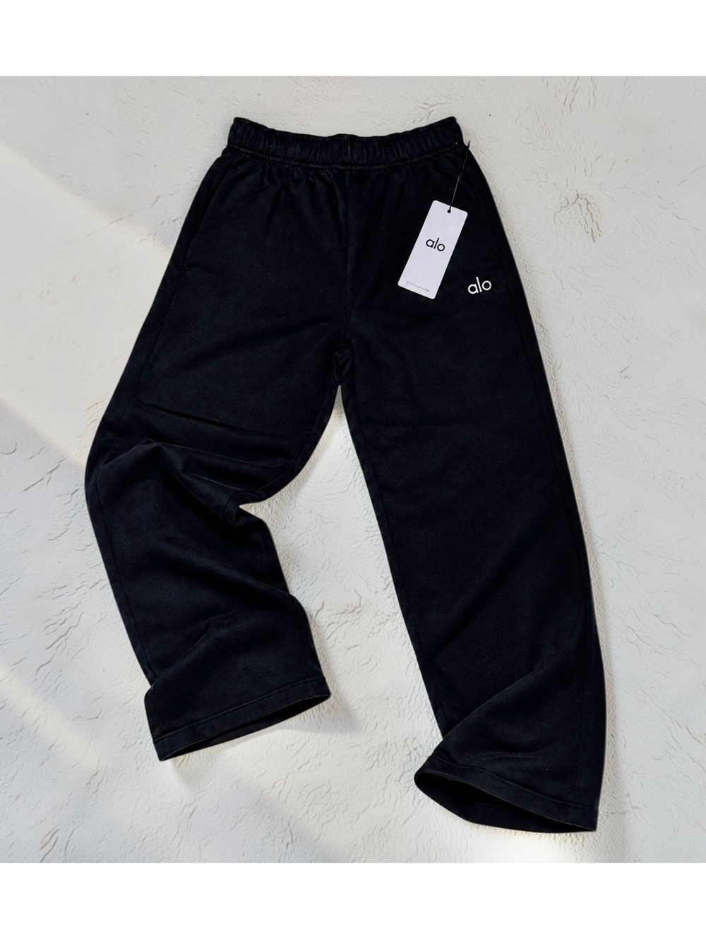 Alo Yoga XS Black Sweatpants NWT